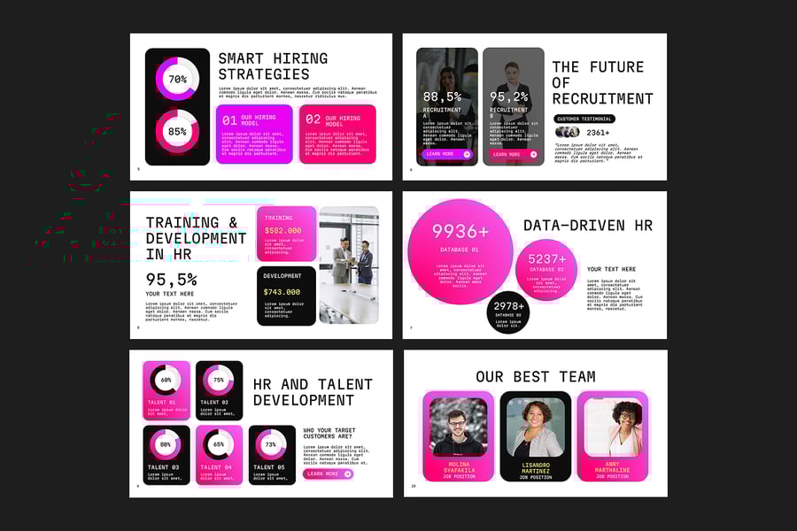 人力资源PPT模板 (PPTX)