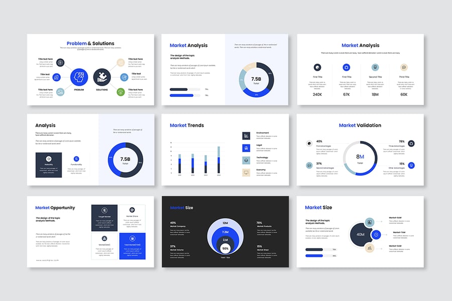 业务建议PPT模板 (PPTX)