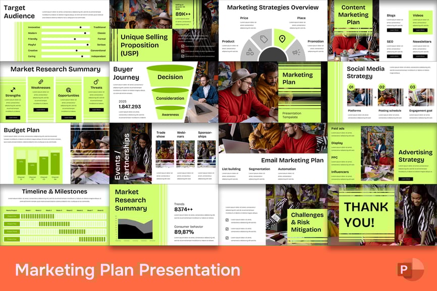 营销计划PPT模板(PPTX)