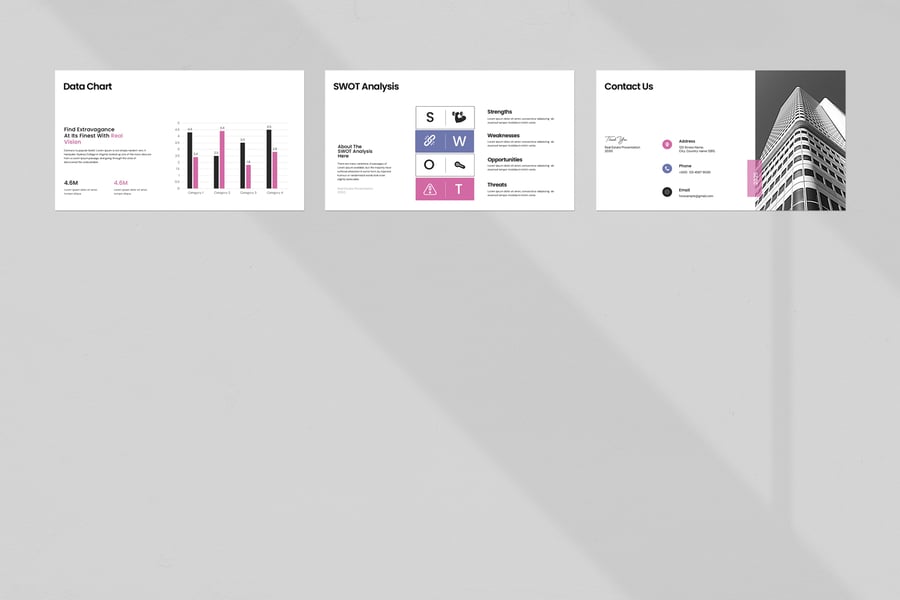 房地产PPT模板 (PPTX)