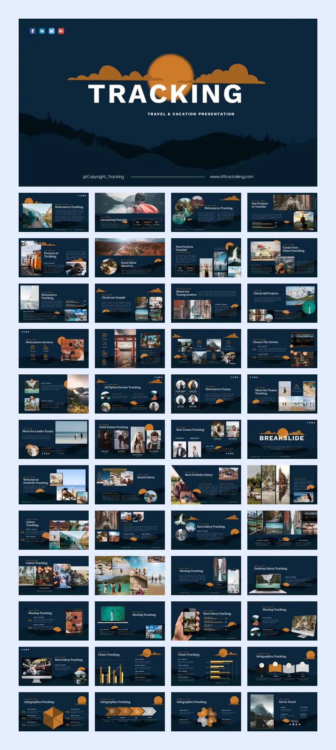 模板库丨13套国外时尚商务PPT模板合集