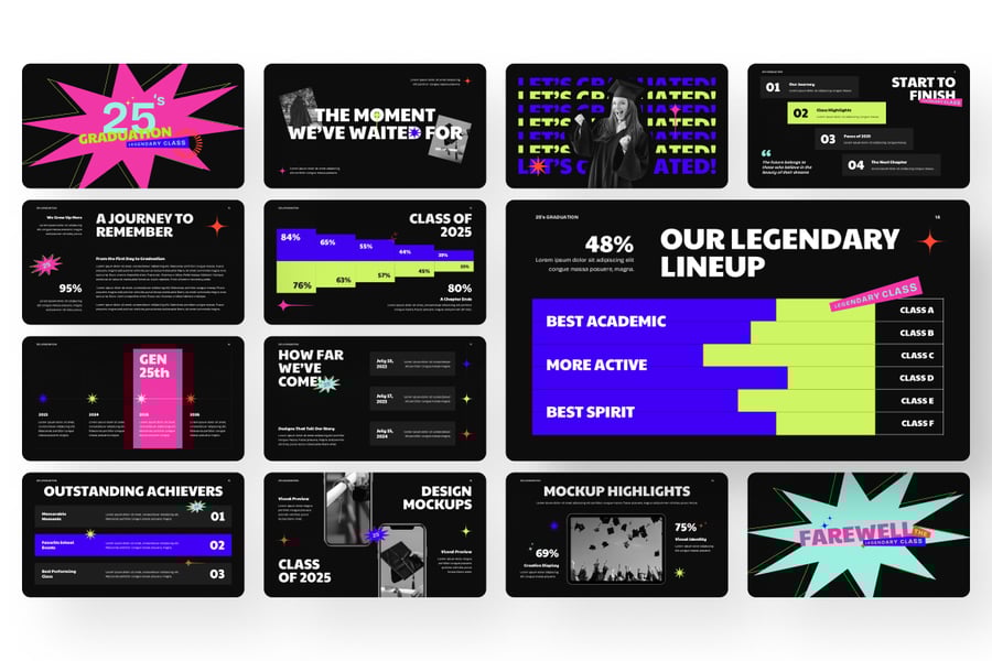 毕业 PPT模板 (PPTX)