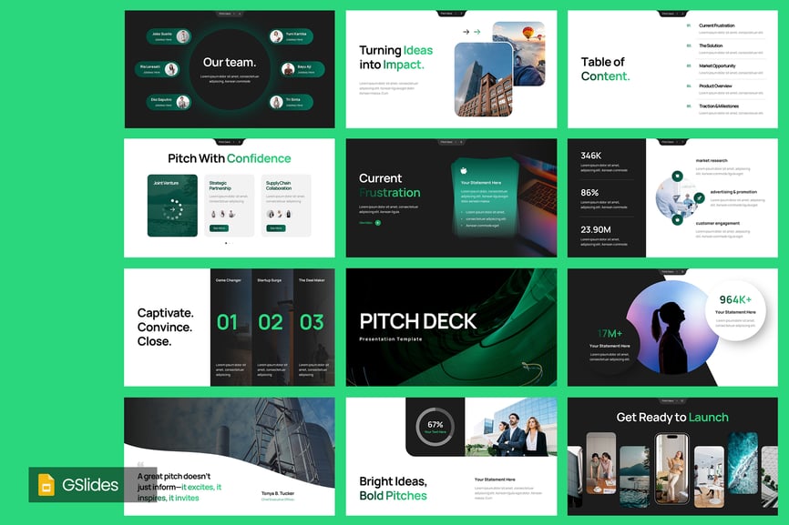 商业路演设计PPT模板 (PPTX)