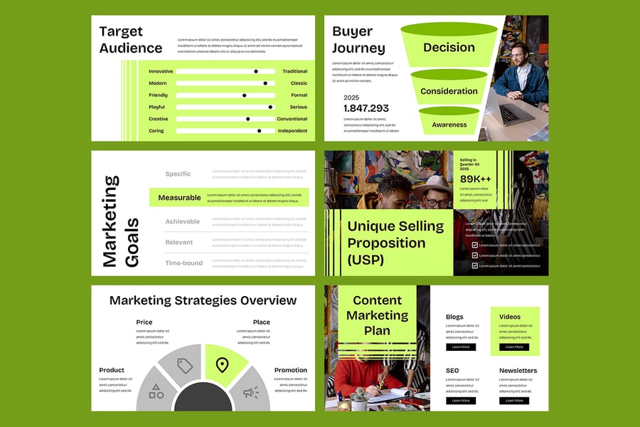 营销计划PPT模板(PPTX)