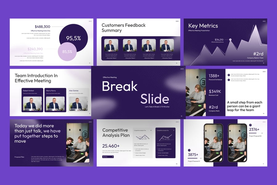 会议PPT模板 (PPTX)