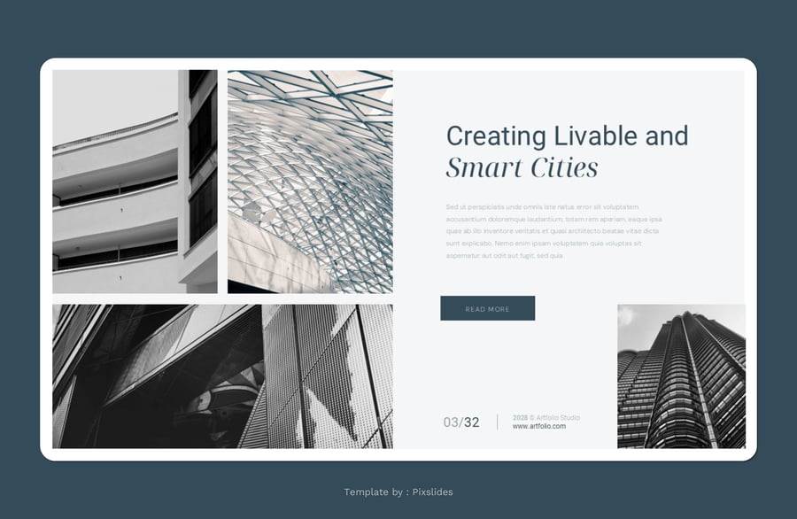 架构组合PPT模板 (PPTX)