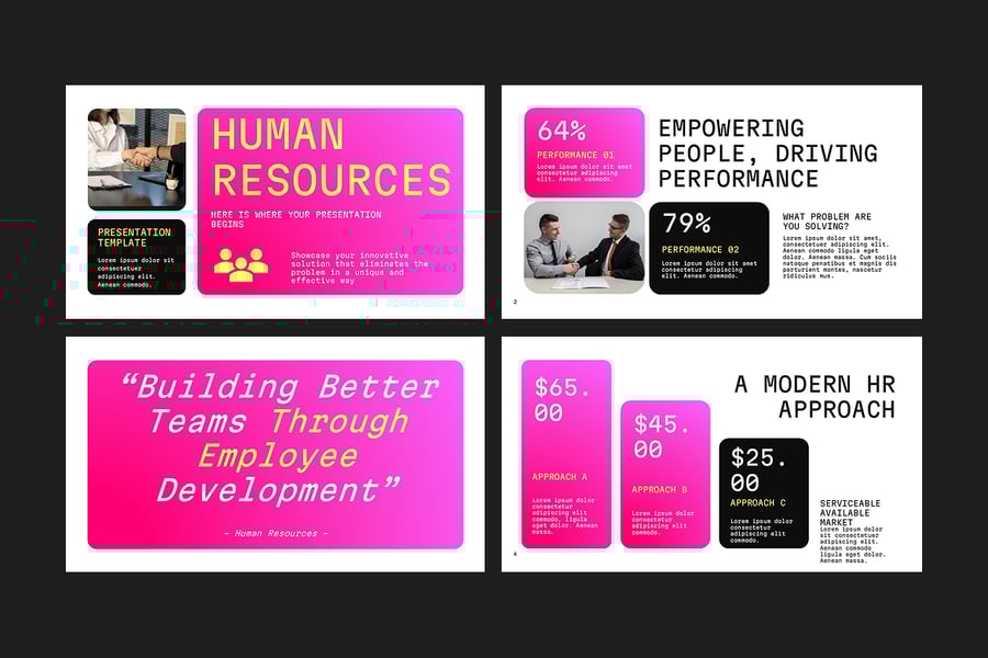 人力资源PPT模板 (PPTX)