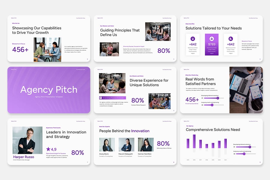 机构路演宣讲PPT模板 (PPTX)