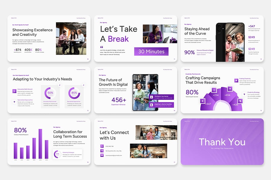 机构路演宣讲PPT模板 (PPTX)