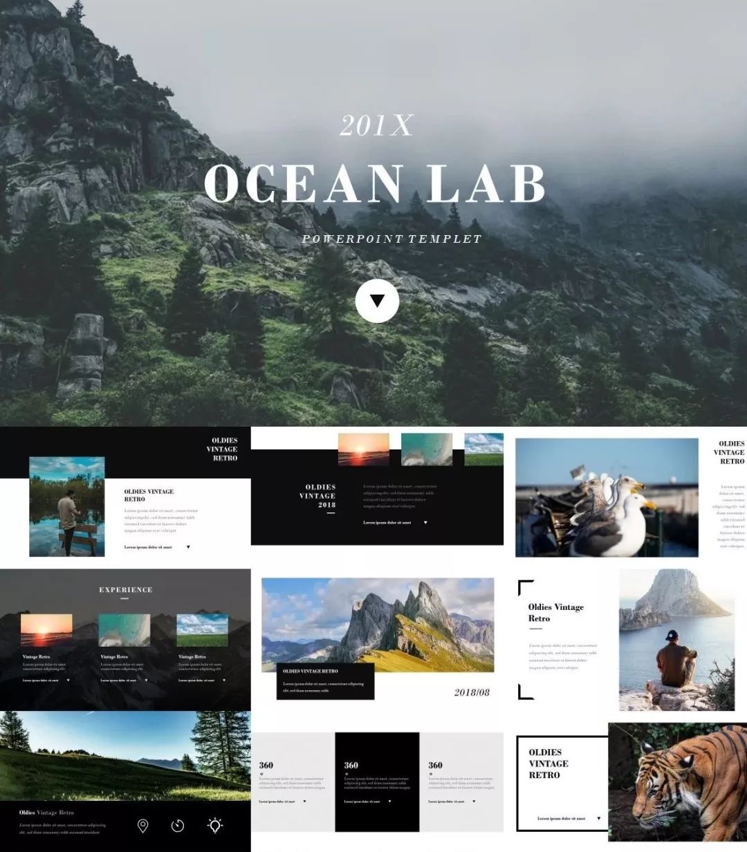 90套高质量“仙系”PPT模板