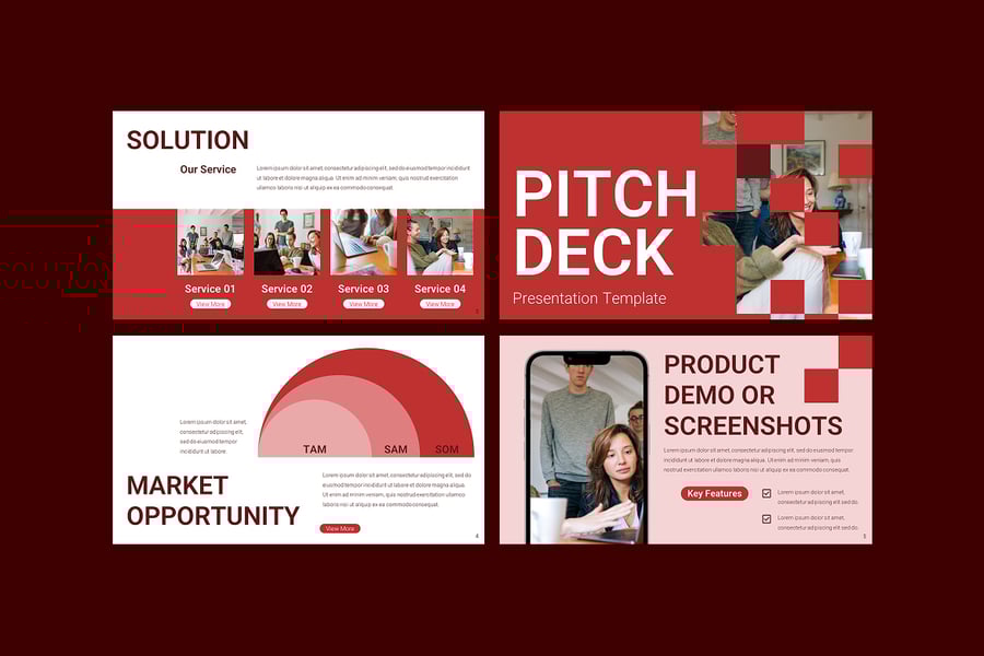 商业路演PPT模板 (PPTX)