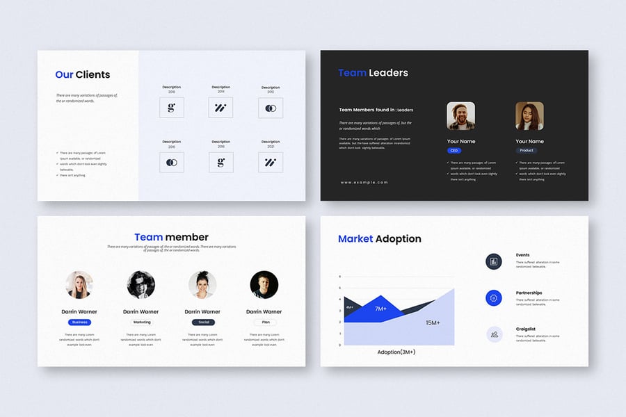 业务建议PPT模板 (PPTX)