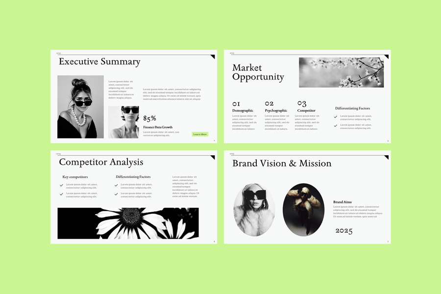 品牌建议PPT模板 (PPTX)