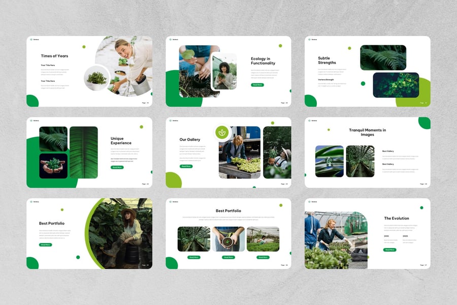 生态学PPT模板 (PPTX,PPT)