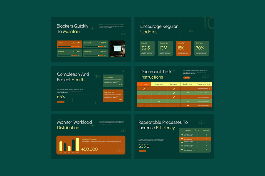 项目管理PPT模板 (PPTX)
