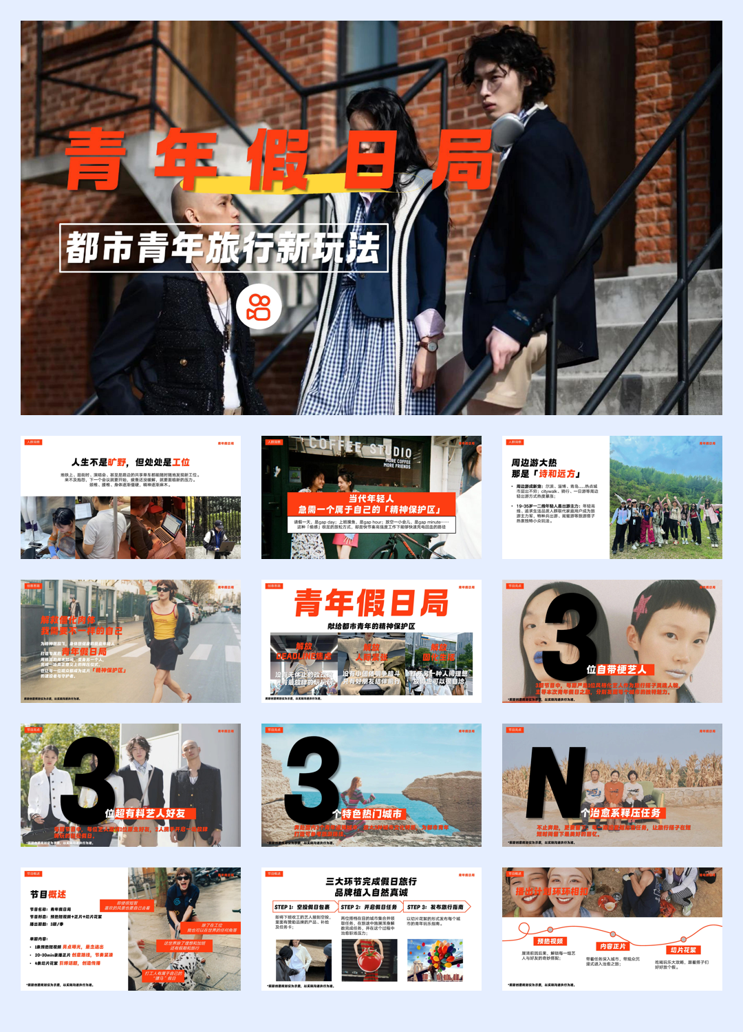 快手都市青年旅行综艺《假日青年局》招商方案.pdf