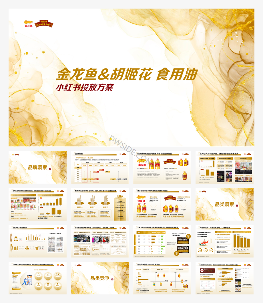 金龙鱼&胡姬花食用油小红书投放方案.pdf