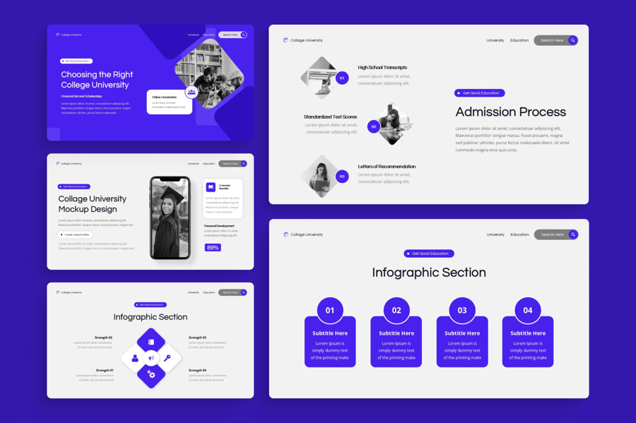 大学演讲PPT模板 (PPTX)