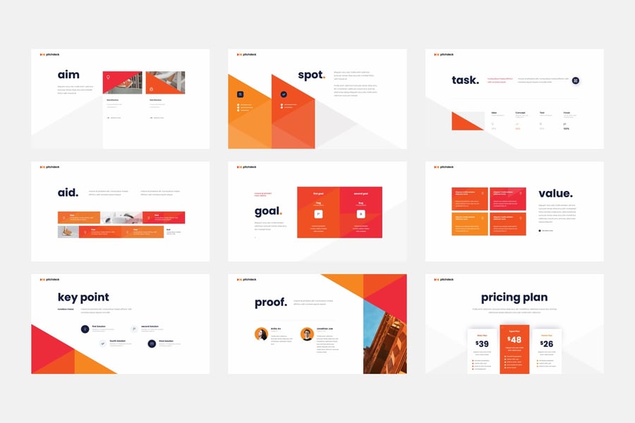 项目路演PPT模板 (PPTX)
