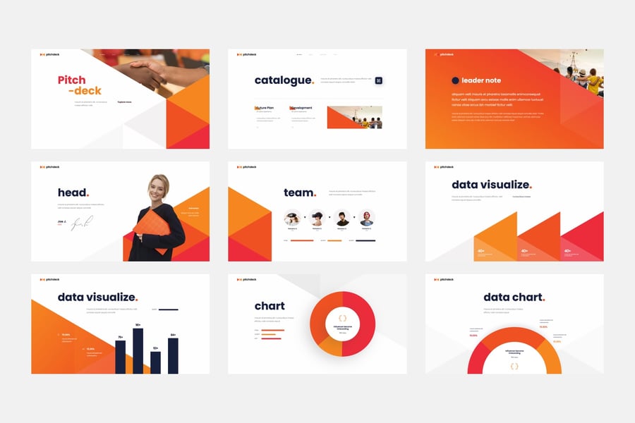 项目路演PPT模板 (PPTX)