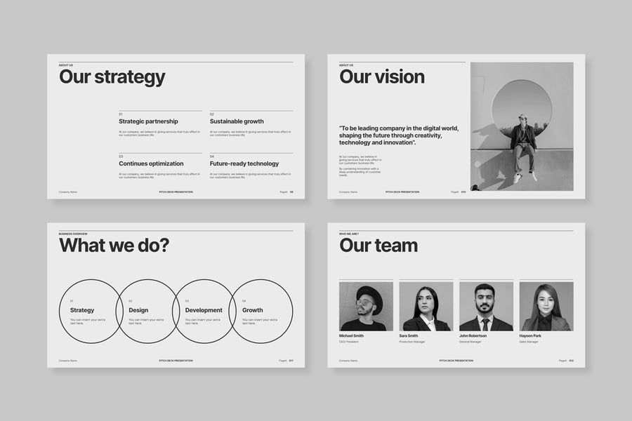 商业计划PPT模板 (PPT,PPTX)