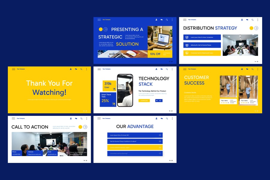 B2B销售 PPT模板 (PPTX)