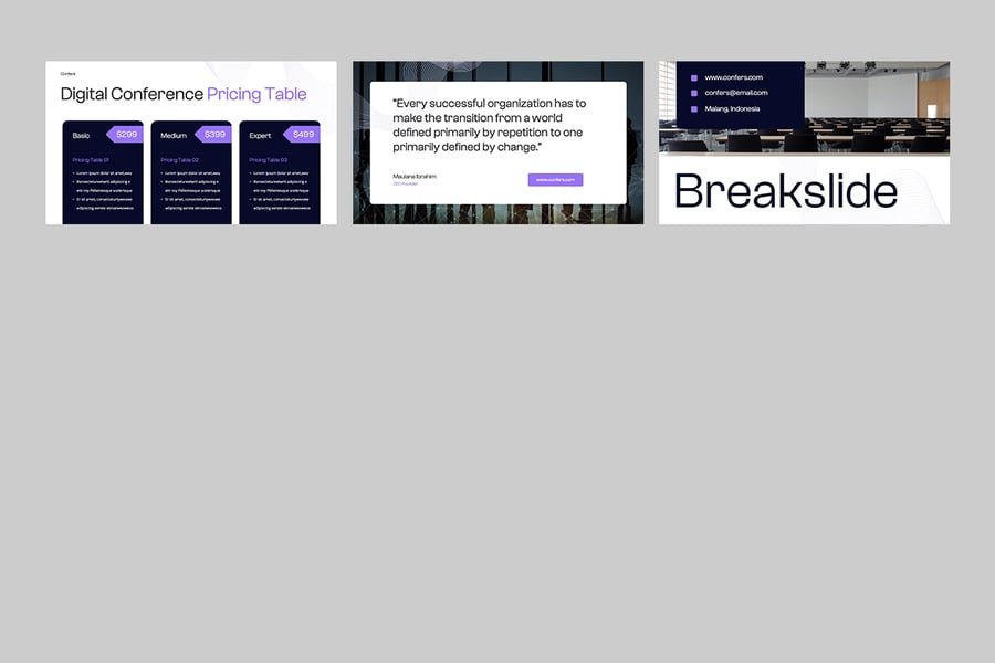 数字会议PPT模板 (PPTX)