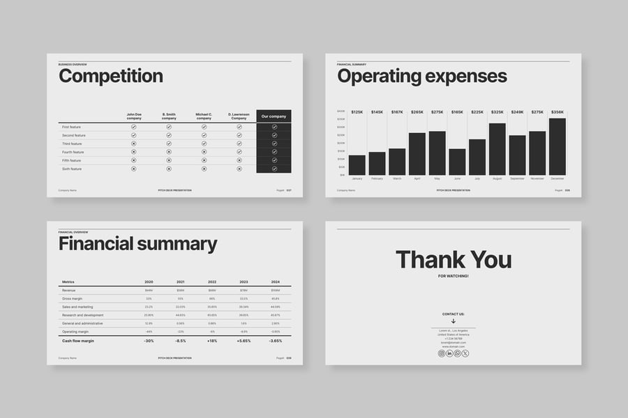 商业计划PPT模板 (PPT,PPTX)