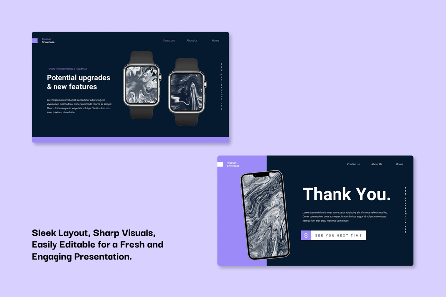 产品展示展示PPT模板 (PPTX)