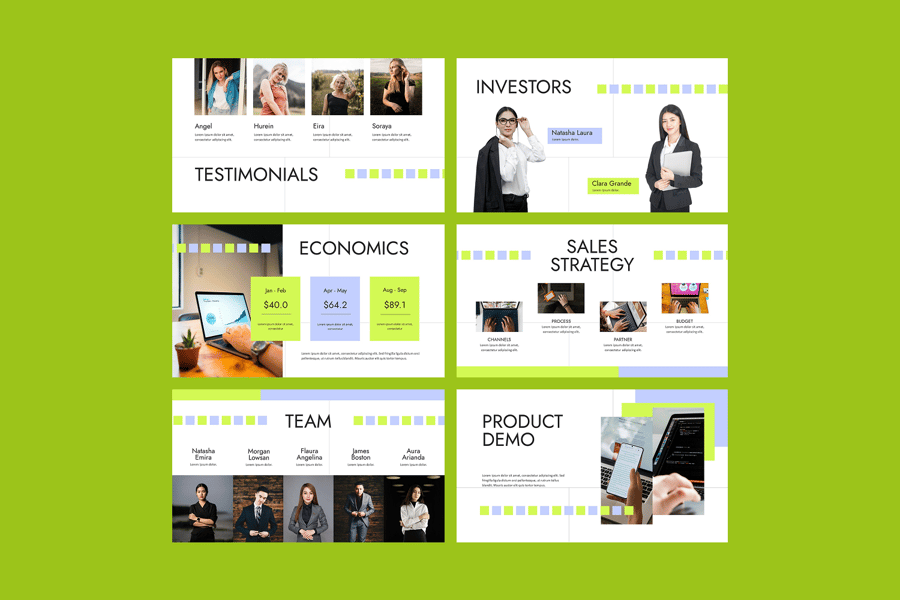 商业计划PPT模板 (PPTX)