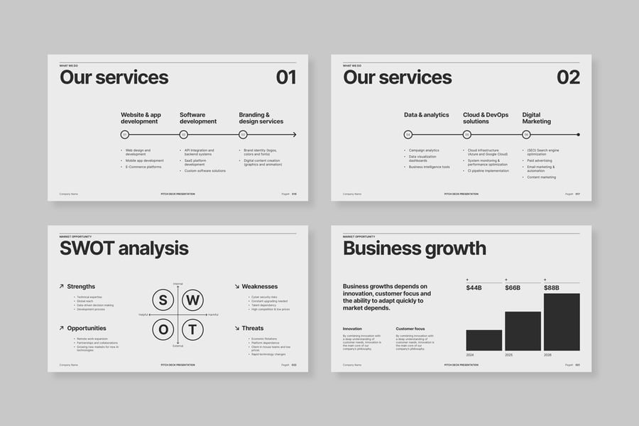 商业计划PPT模板 (PPT,PPTX)