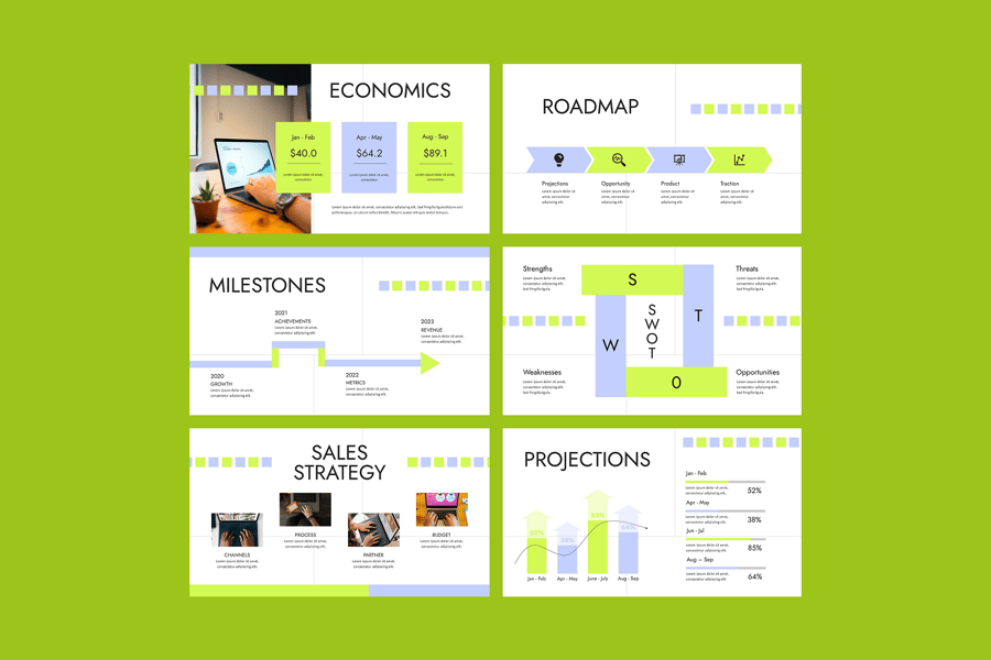 商业计划PPT模板 (PPTX)