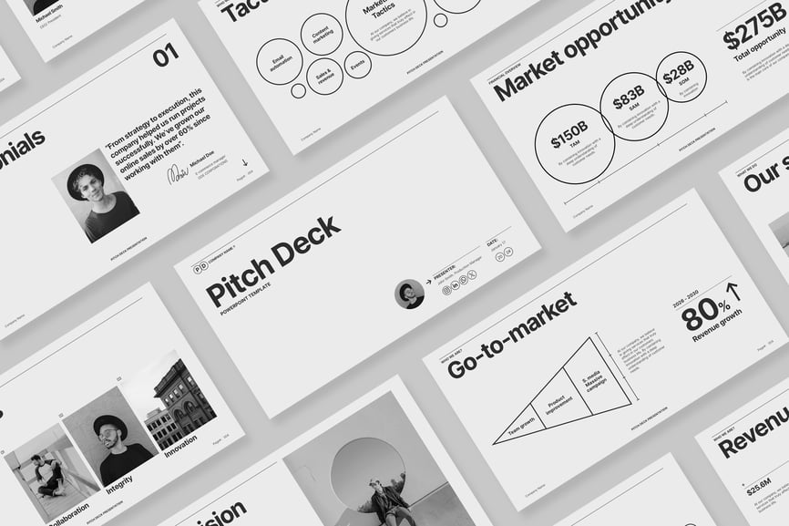 商业计划PPT模板 (PPT,PPTX)