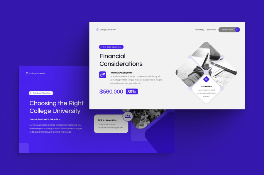 大学演讲PPT模板 (PPTX)