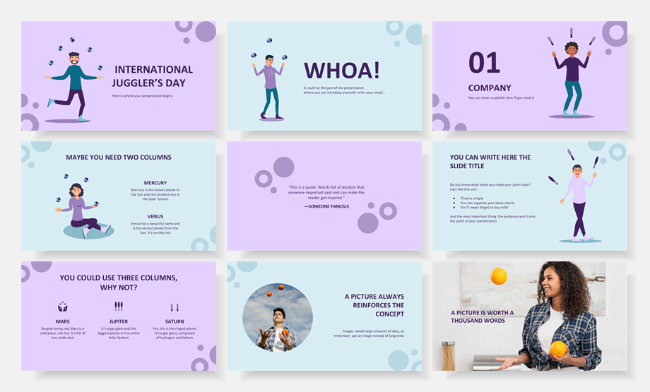 超萌卡通教育PPT模板