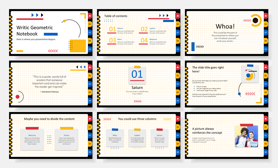 超萌卡通教育PPT模板