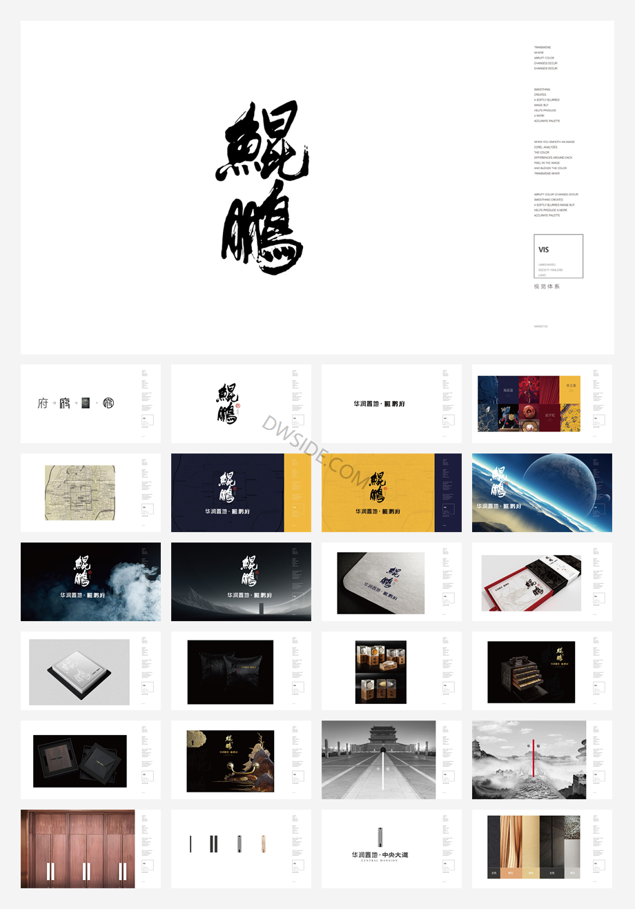 【VIS】华润鲲鹏府项目视觉设计(68P).pdf