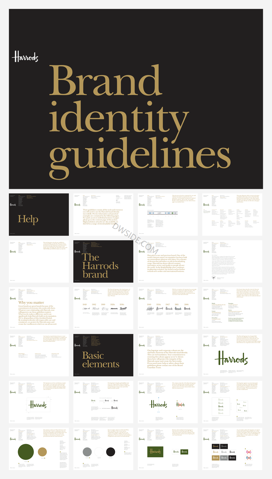 13.Harrods Brand Guidelines品牌VI手册.pdf