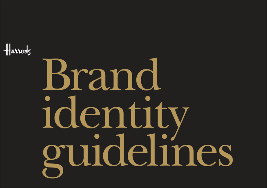 13.Harrods Brand Guidelines品牌VI手册.pdf