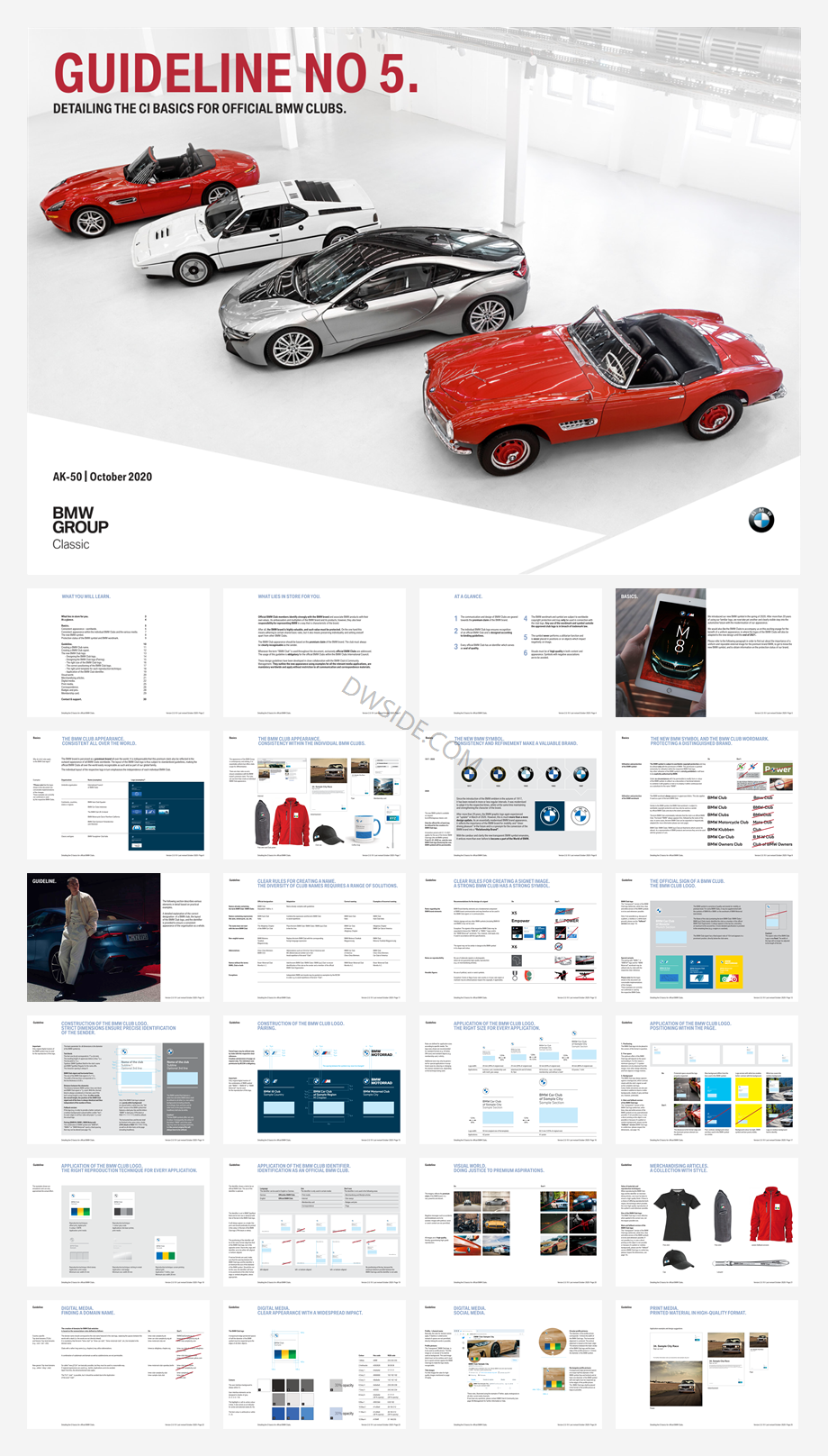 BMW品牌标识 BMW俱乐部外观设计指南CI标准2020.pdf
