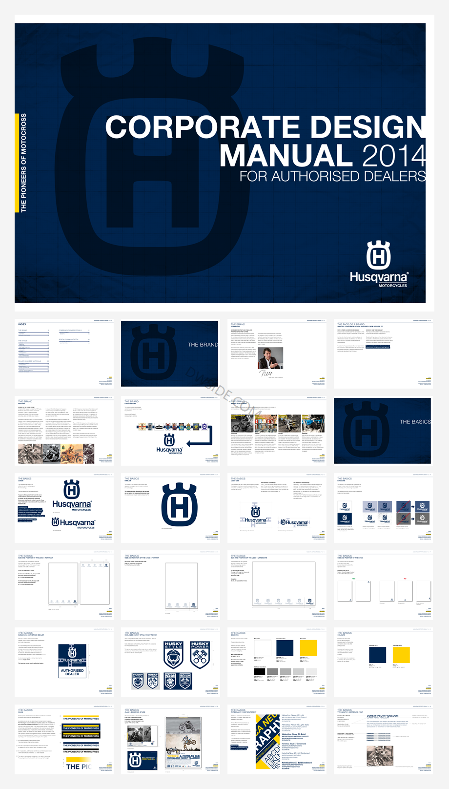 Husqvarna 企业vi设计手册2014.pdf