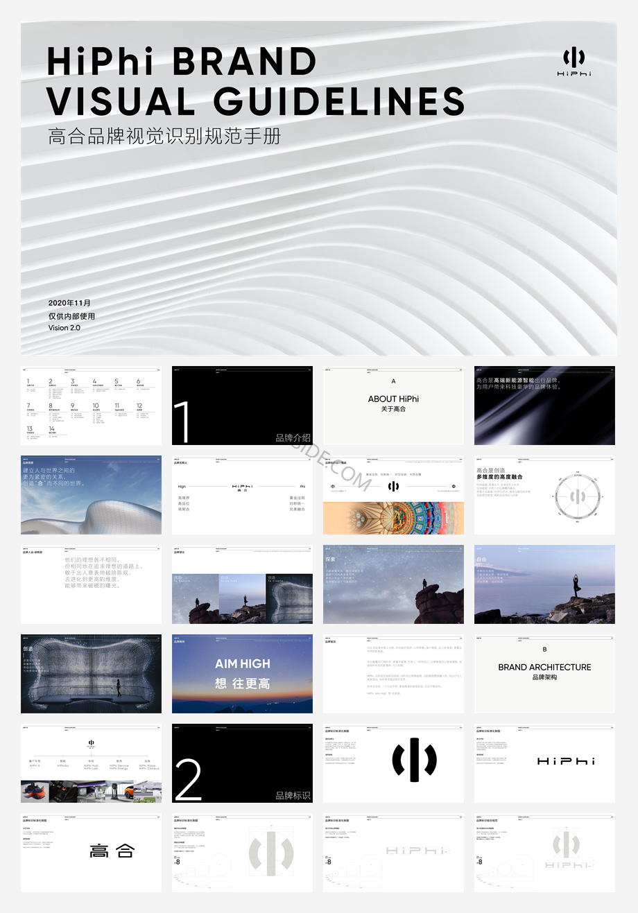 高合(HiPhi)品牌视觉识别规范手册2.0.pdf