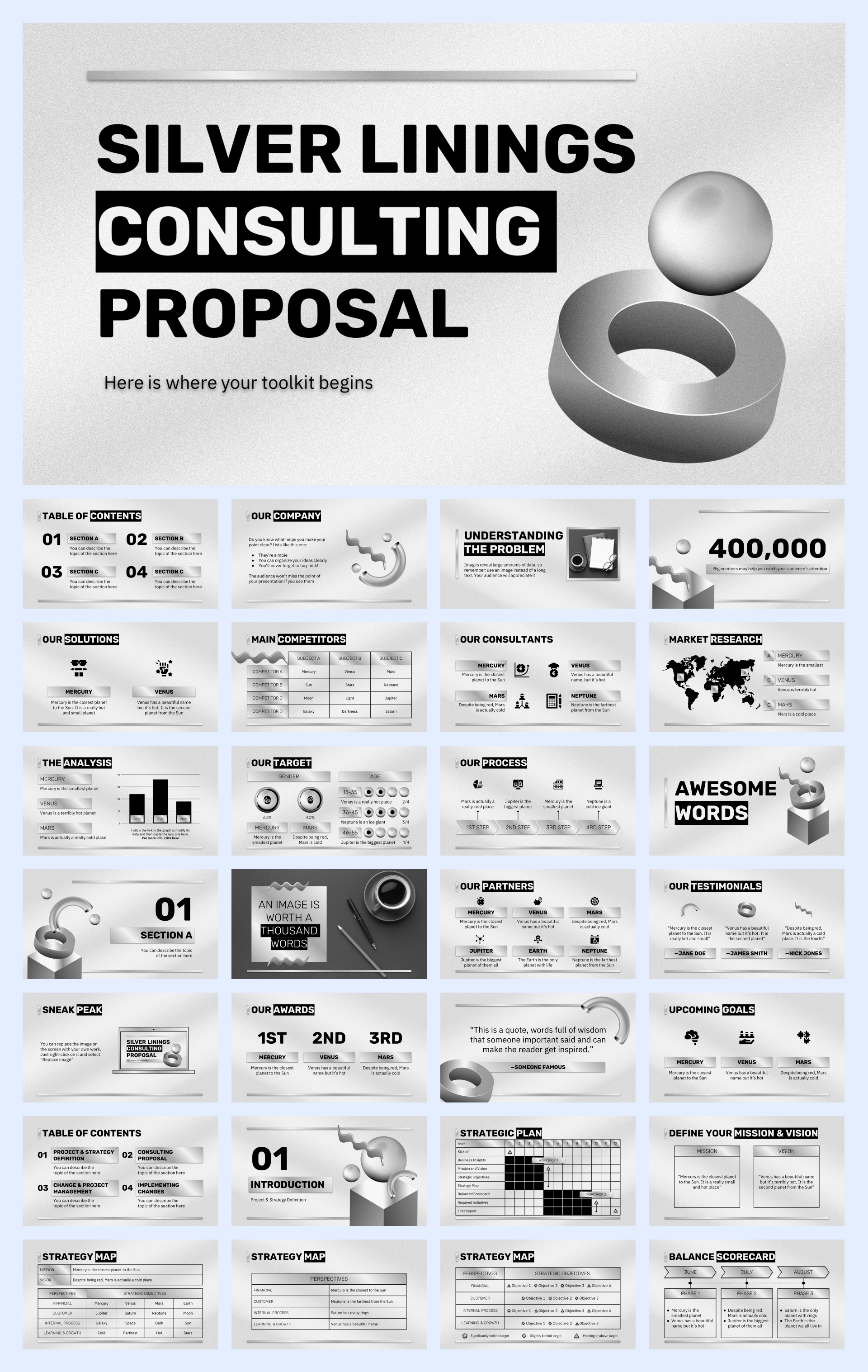 扁平商务风PPT模板