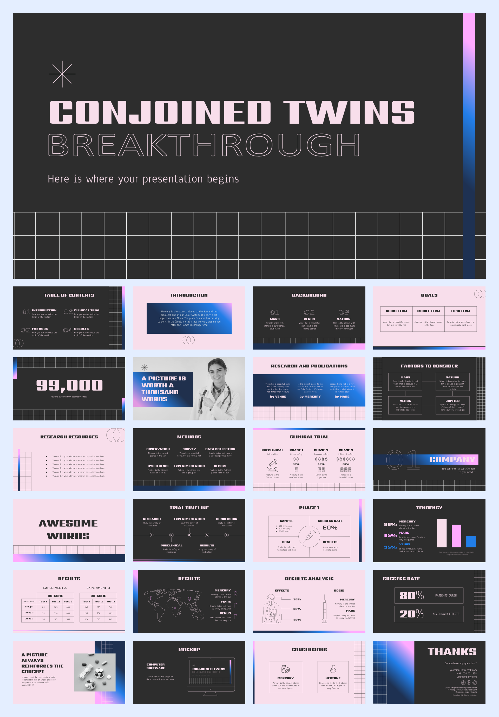 扁平商务风PPT模板
