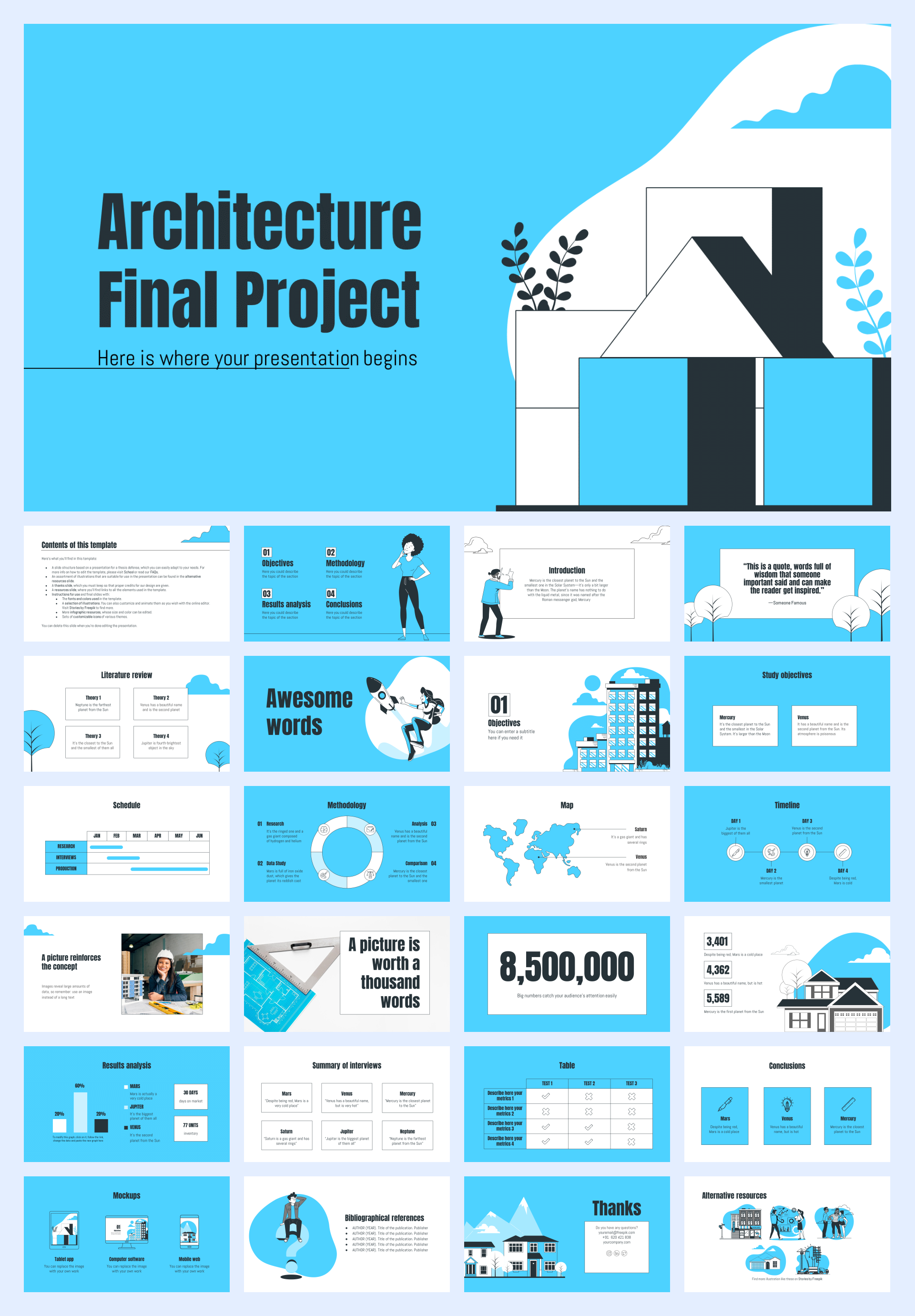 扁平商务风PPT模板