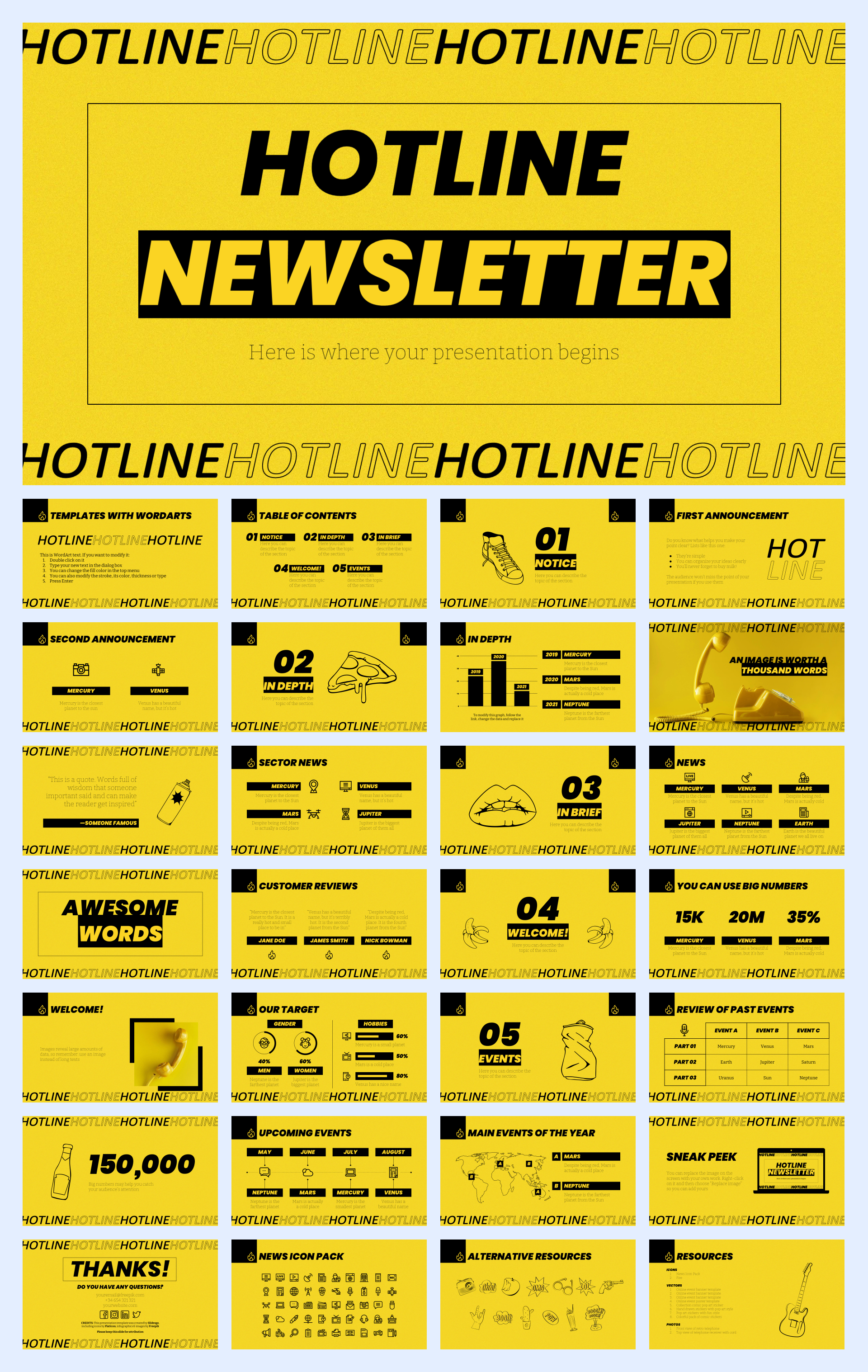 扁平商务风PPT模板