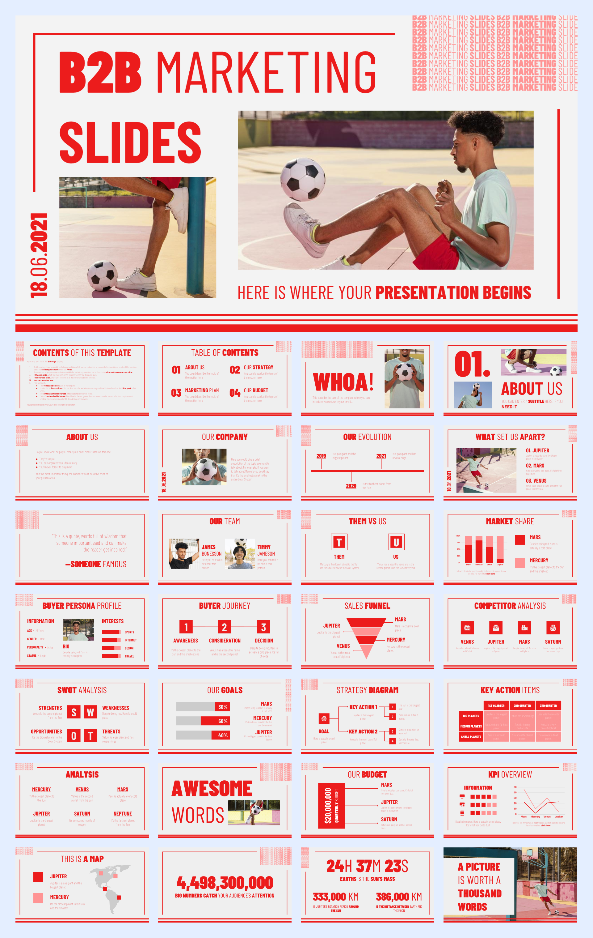 扁平商务风PPT模板