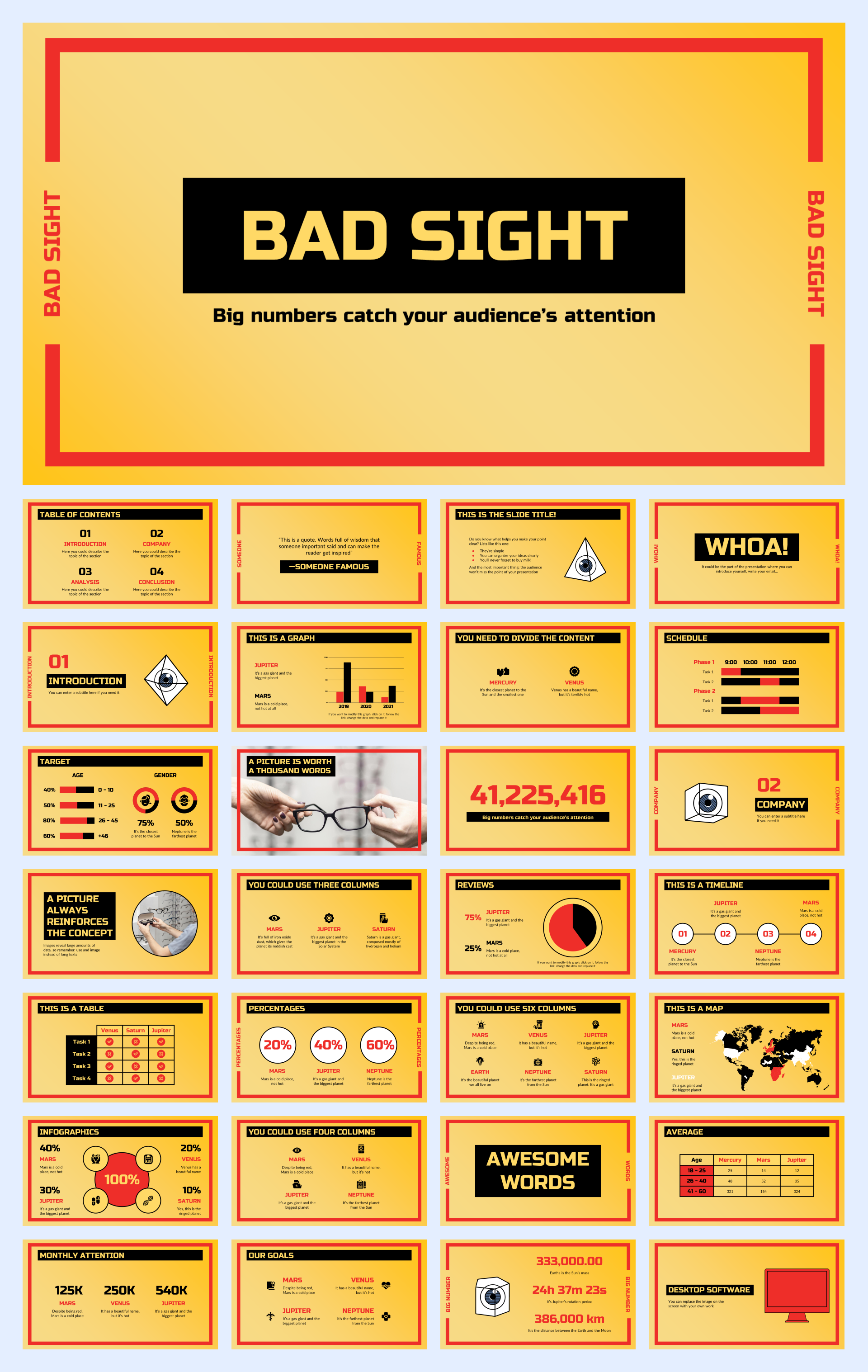 扁平商务风PPT模板