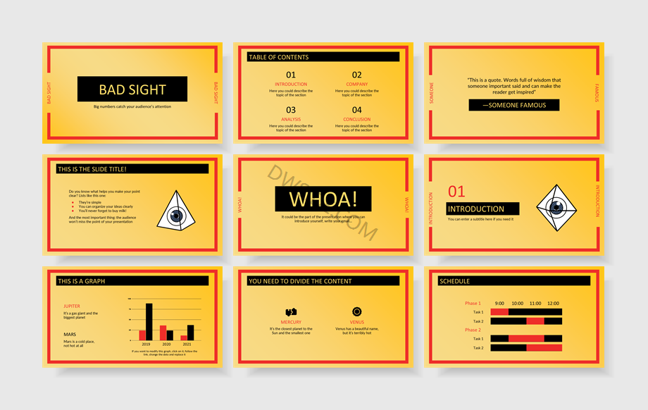 扁平商务风PPT模板