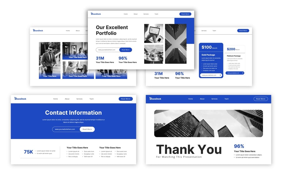 业务介绍PPT模板 (PPT,PPTX)